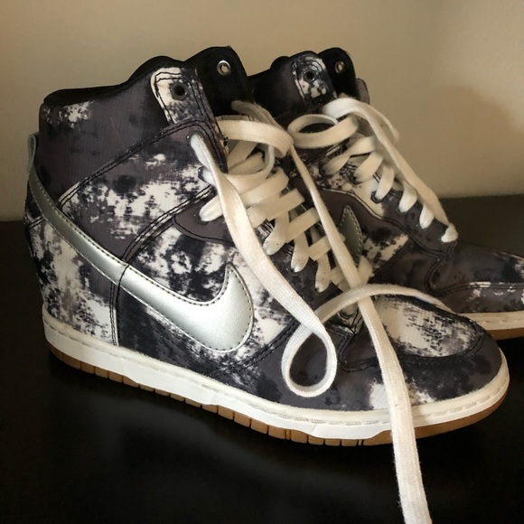 Nike Shoes - NIKE Dunk Sky Hi Wedge Sneaker